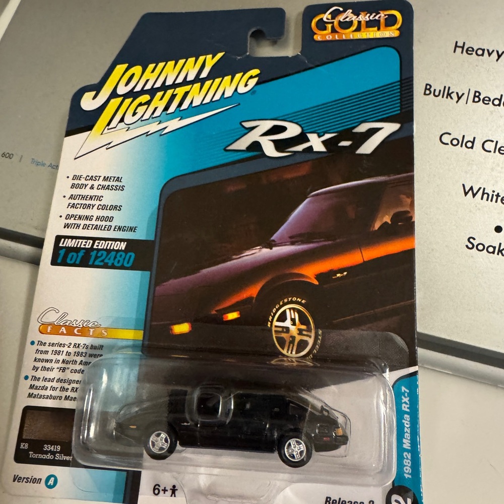 Johnny Lightning RX-7 Die-Cast Model Car‎